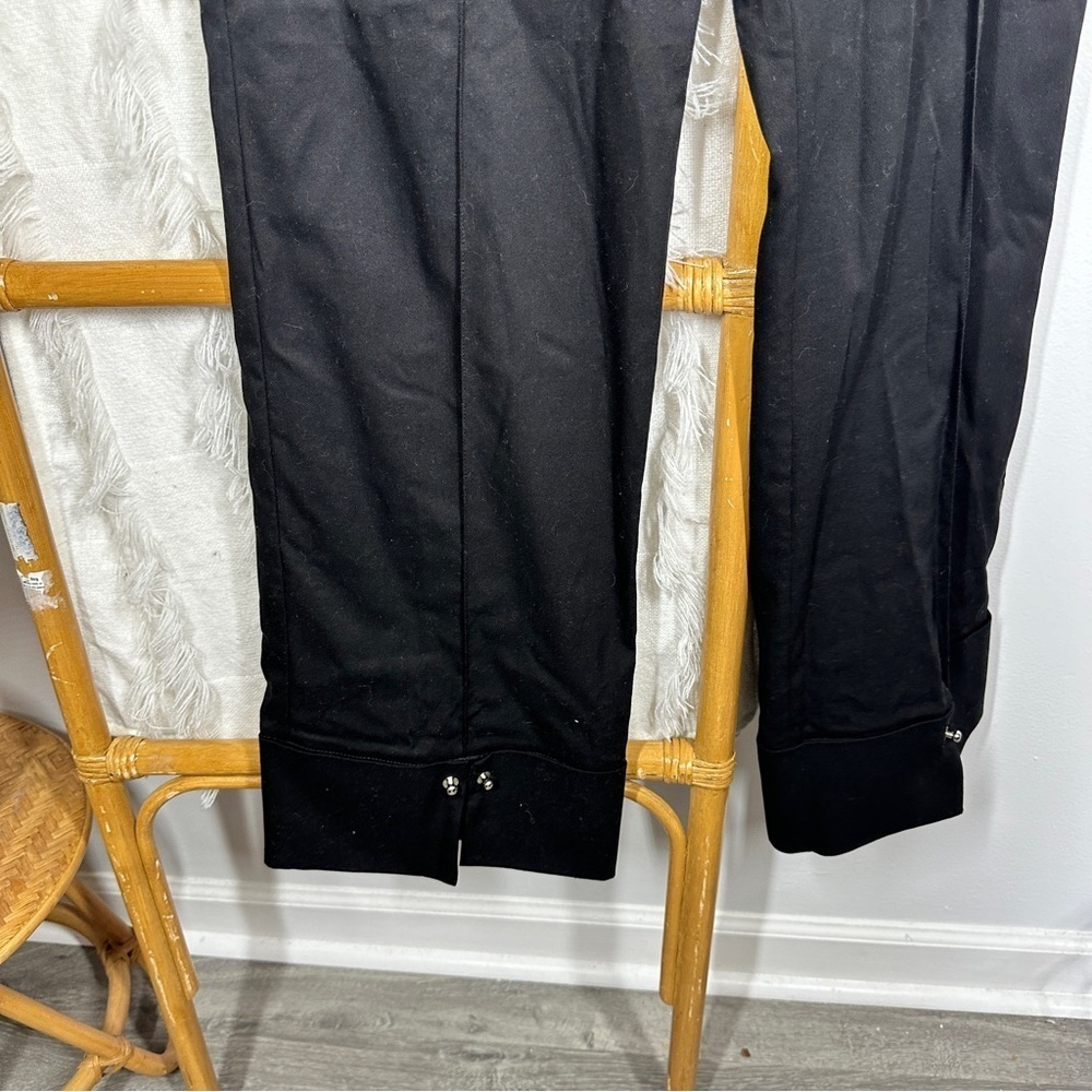 Port Zienna Black Wide Leg Pants sz S - Picture 9 of 10